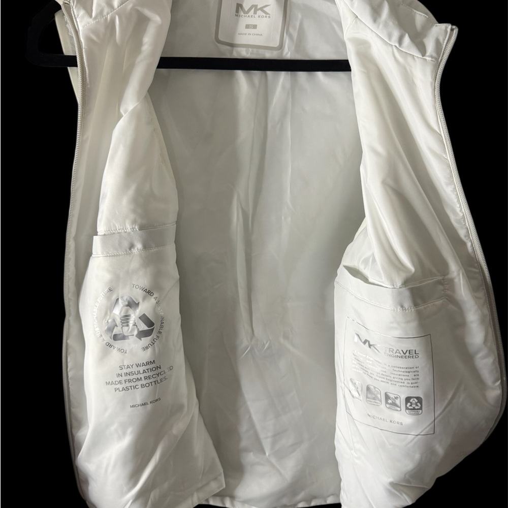 Michael Kors White Vest - Picture 2 of 3